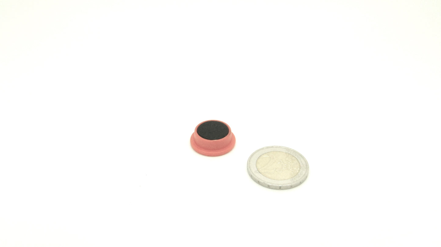 Magnetic Button Fe 20mm Orange