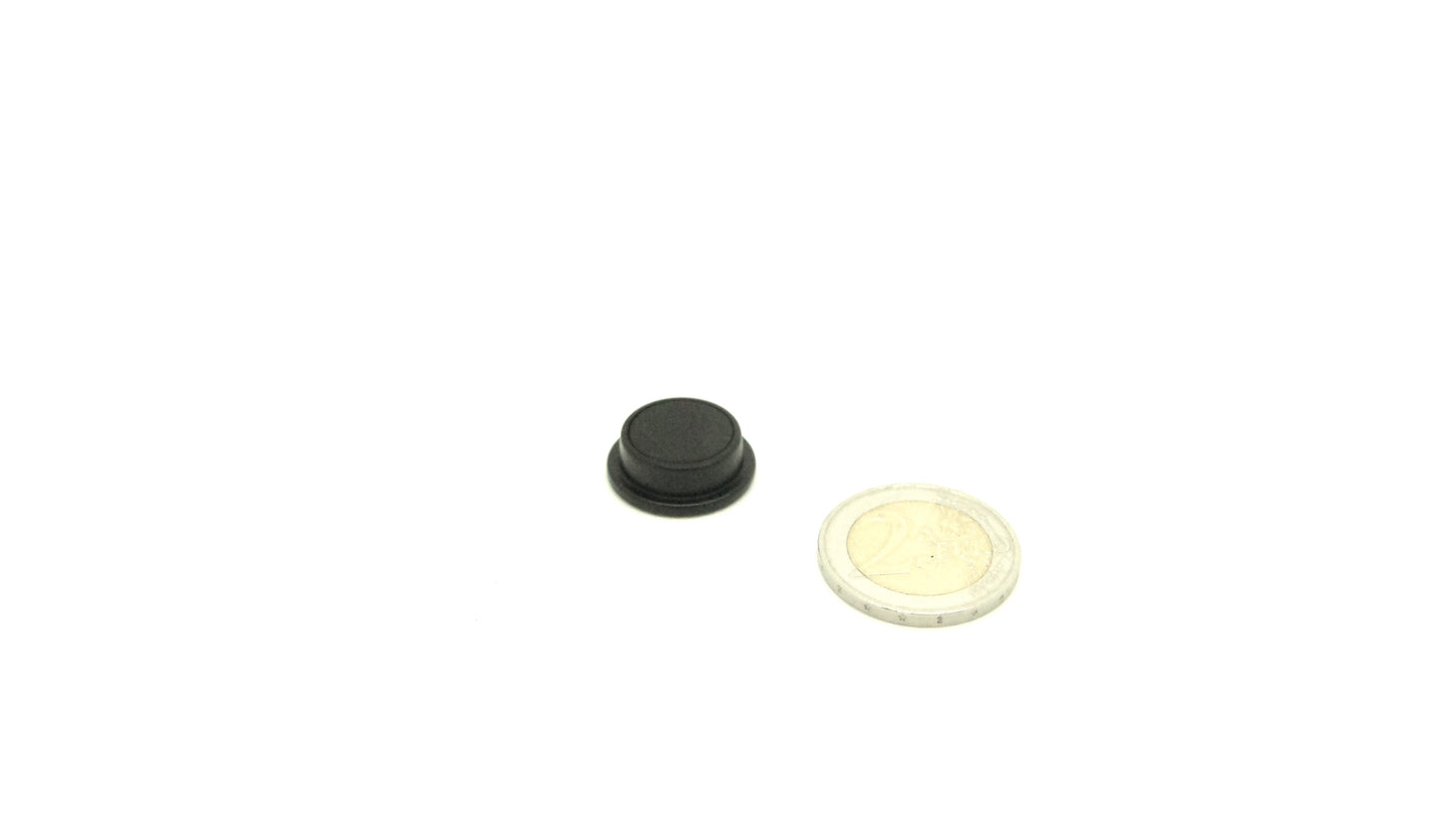 Magnetic Button Fe 20mm Black