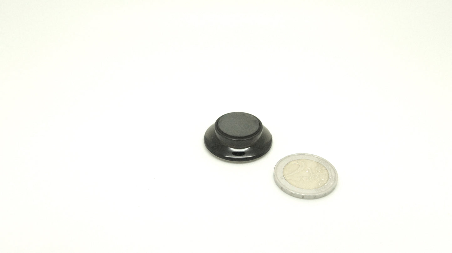 Magnetic Button Fe 30mm Black