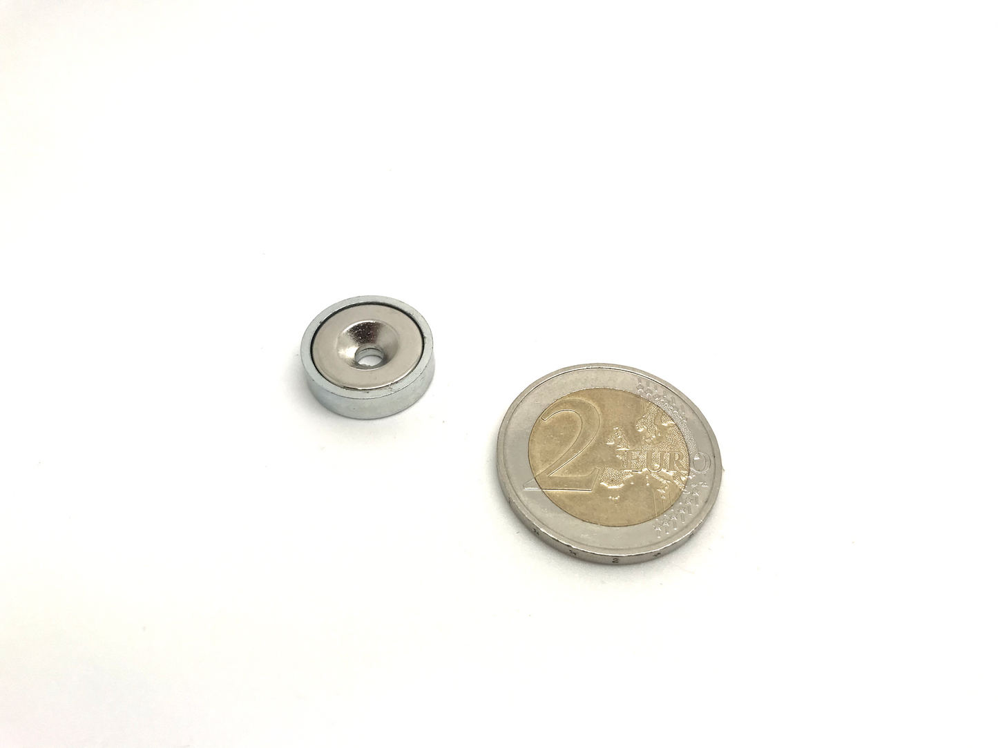 Magnetic Base TR35 16x4.5 w/Hole (3.5mm)