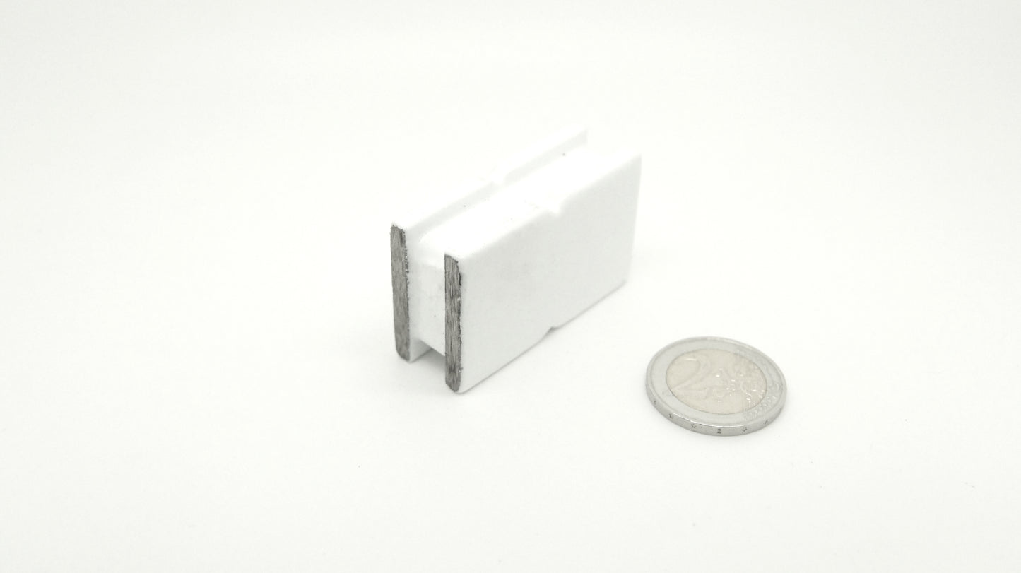 Plastic Coated Ferrite Magnet (50x35x20)