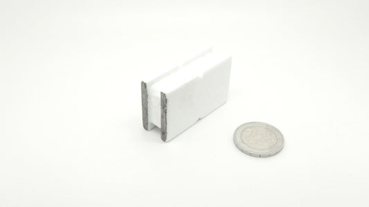 Plastic Coated Ferrite Magnet (50x35x20)