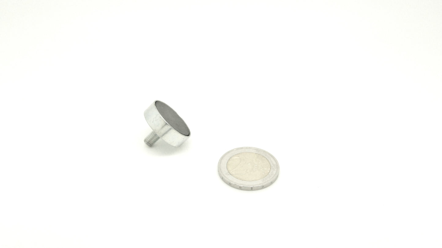 Ferrite Base 22x7 w/M5 Thread