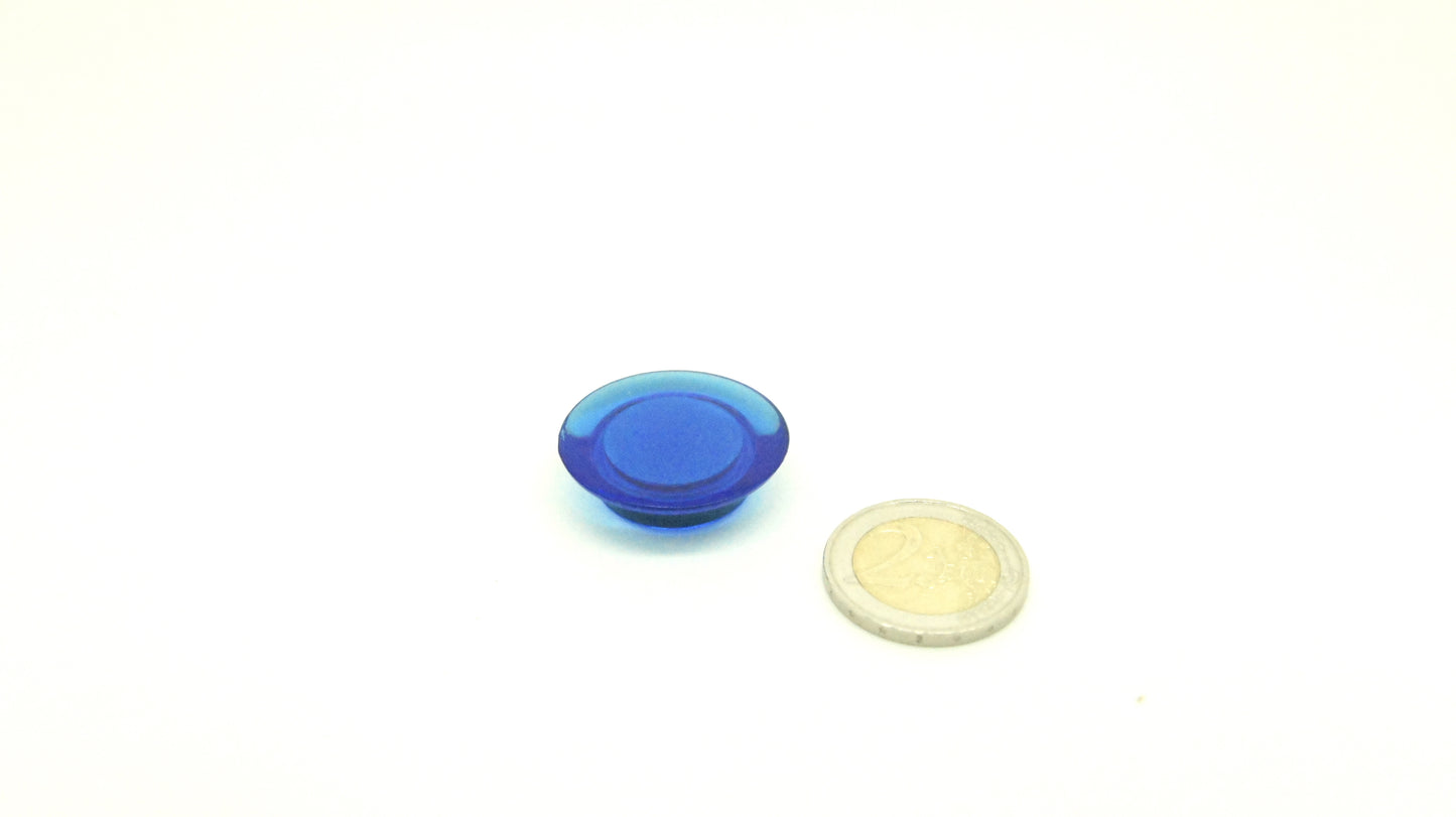 Magnetic Button Fe 30mm Blue