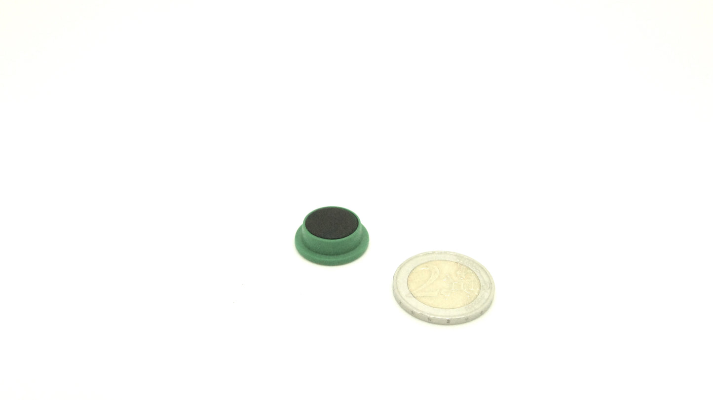 Magnetic Button Fe 20mm Green