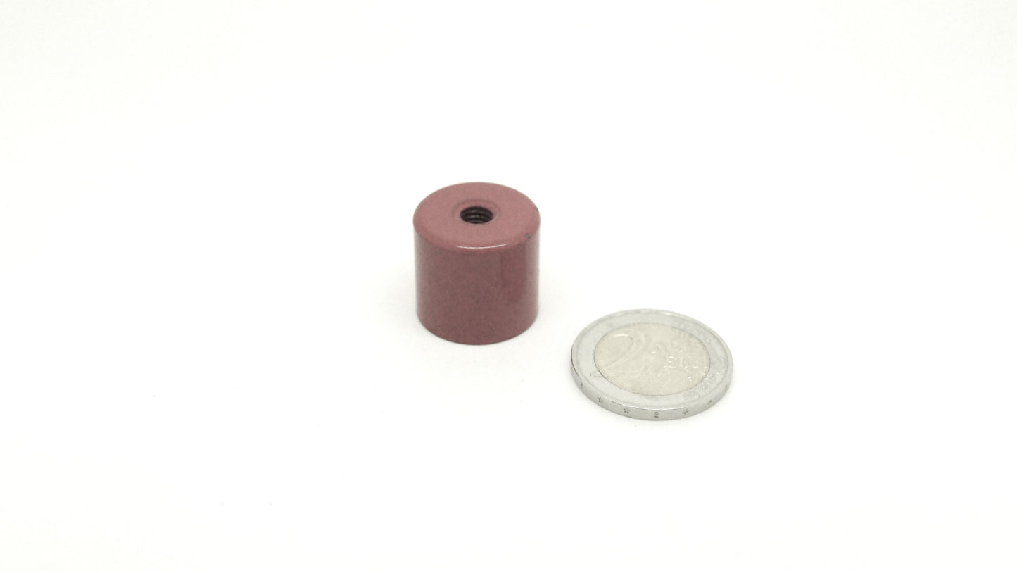 Magnetic Base AlNiCo 20.5x19 w/M6 Thread