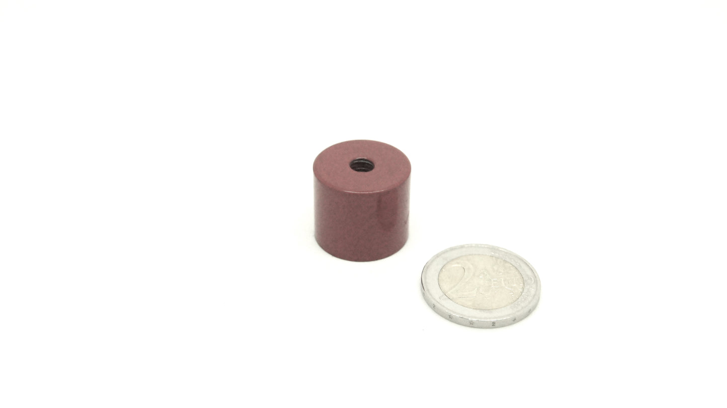 Magnetic Base AlNiCo 22x19 w/M6 Thread