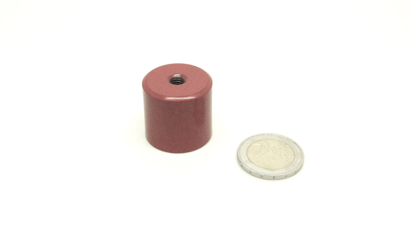 Magnetic Base AlNiCo 27x25.4 w/M6 Thread