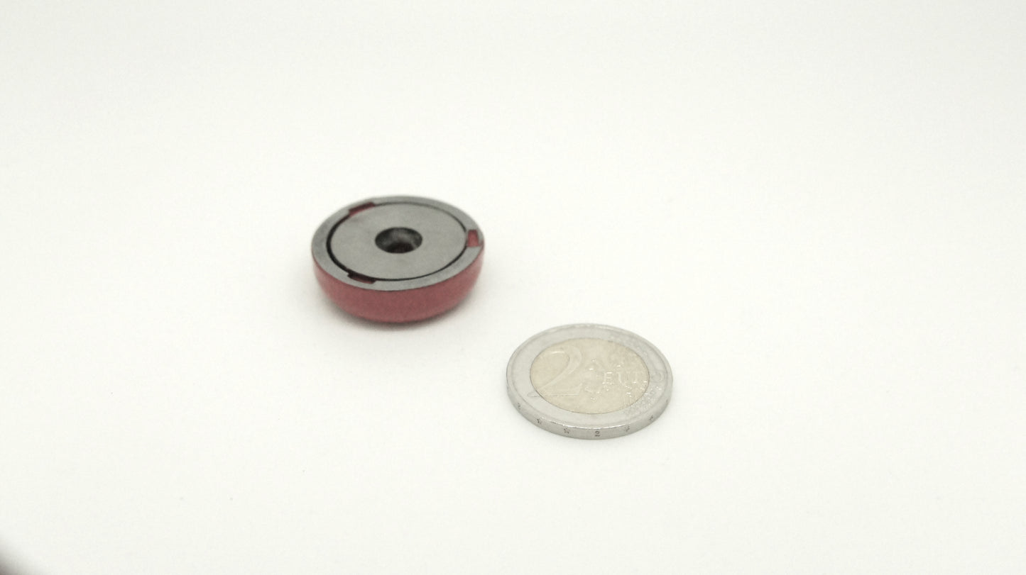 Magnetic Base AlNiCo 28.6x9 w/M4 Thread