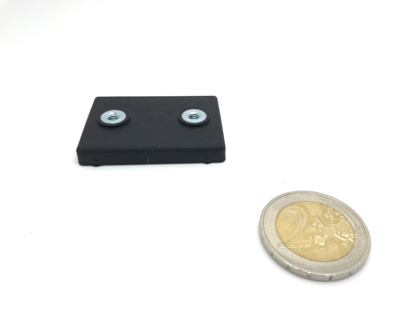 Magnetic Block TR35 43x31x6 w/2 M6 Threads