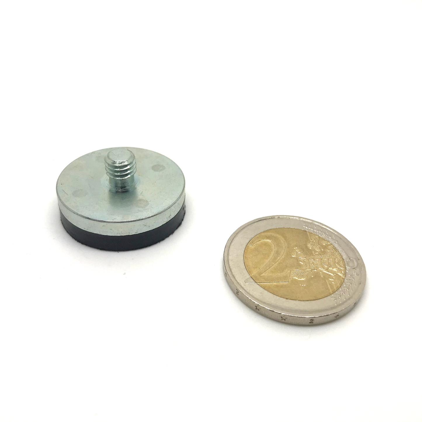 Magnetic Base TR35 25x7 w/Thread M6 Nylon Coated