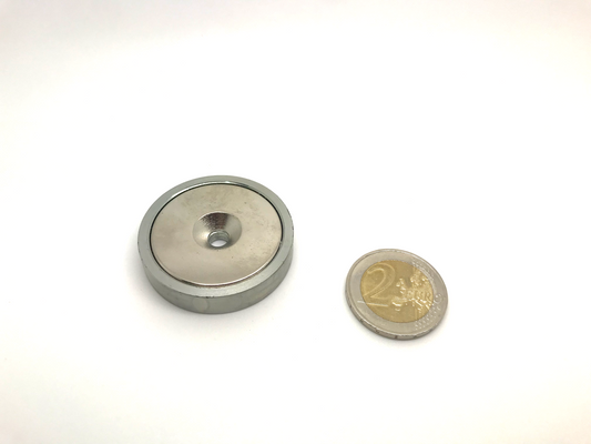 Magnetic Base TR35 40x8 w/Hole